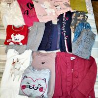 Lotto vestiti bimba autunno/inverno 3 anni