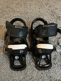Burton Custom attacchi snowboard neri e accessori