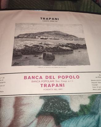 Calendario completo del 1883 di Trapani