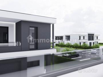 Zona Villaggio Manenti Villetta Abbinata di nuova