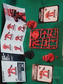 4x "Space Marine Heroes" Firstborn plastic, nuovi