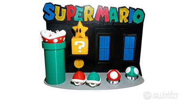 DIORAMA Super Mario – Artigianale 3D – Fan Art 3D