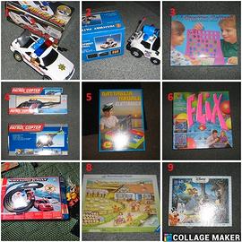 Giochi in scatola per tutte le età, anni 90