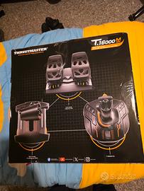 thrustmaster t16000m hotas e pedaliera