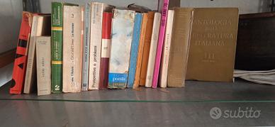 libri scolastici anni 70 del liceo classico