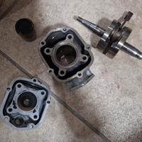 Gruppo termico e albero derbi 50