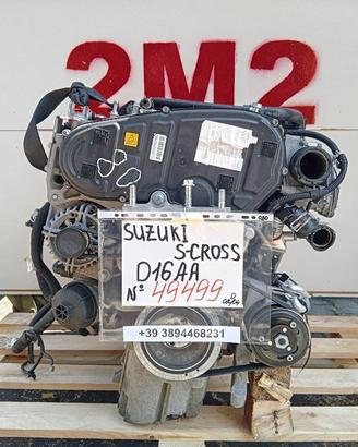 MOTORE COMPLETO SUZUKI SX4 Serie S-Cross D16AA 120