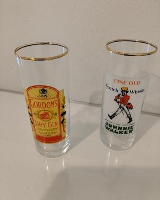 Due bicchieri da collezione 