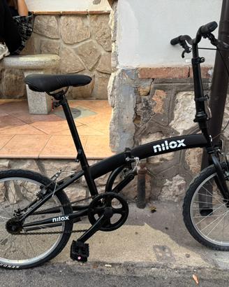 Bicicletta nilox pieghevole
