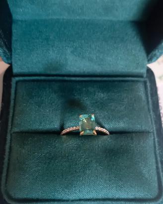 Anello smeraldo