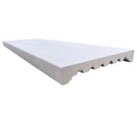 coprimuro in cemento levigato colore bianco 