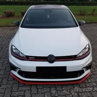 Lama spoiler anteriore vw golf 7 gti clubsport