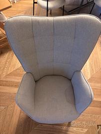 Poltrona beige Meuble Cosy