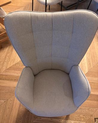 Poltrona beige Meuble Cosy