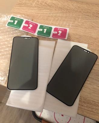 2 pellicole protettive x iphone 12 mini “privacy”