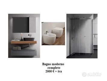 mobile bagno sanitari rubinetti lavabo box doccia