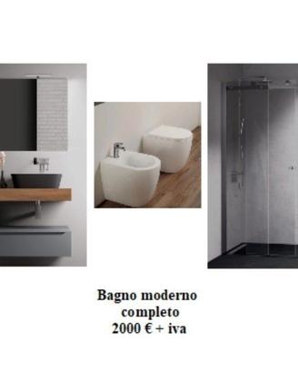 mobile bagno sanitari rubinetti lavabo box doccia
