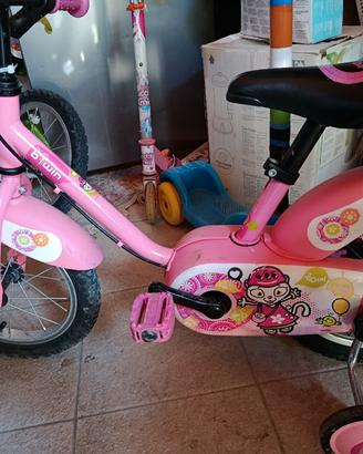 bici bambina 14 pollici