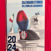 Calendario storico Carabinieri 2024
