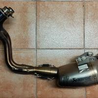 Scarico Akrapovic completo MT07 / Tracer7 / XSR700