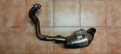 Scarico Akrapovic completo MT07 / Tracer7 / XSR700