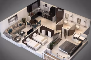 Spazioso quadrilocale a Brinzio