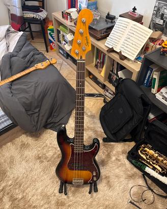 fender squier p bass