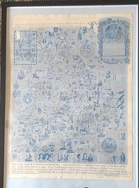 Poster Inghilterra e Galles vintage