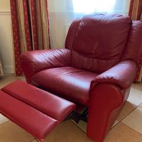 Poltrona reclinabile artigianale