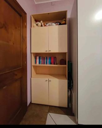 Mobile libreria/armadietto multiuso – Legno chiaro