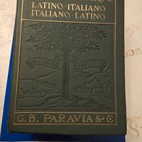 Vocabolario  latino italiano  campanini-carboni