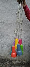lampadario multicolor 