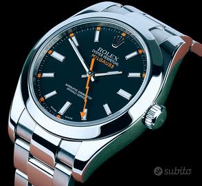 Rolex Milgauss 116400 nero 2008 full set Top