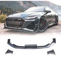 SPOILER LIP AUDI A7 A7L 19-23 LOOK RS7 ABT NERO LU