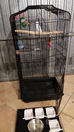 Gabbia per uccelli come nuovo 