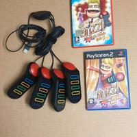 giochi PS2  Buzz the mega quiz/music