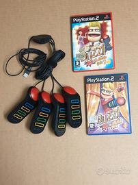 giochi PS2  Buzz the mega quiz/music