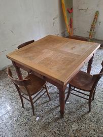 tavolo tipo tedesco  quadrato