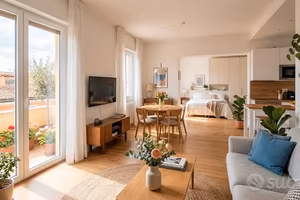 Tivoli trilocale con 2 balconi condominio incluso