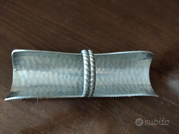 Porta grissini in peltro