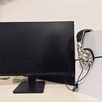 PS5 SLIM+CUFFIE+MONITOR