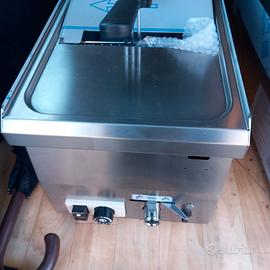 Frytop+friggitrice a gas professionali