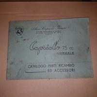 Manuale catalogo parti ricambio accessori capriolo
