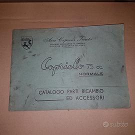 Manuale catalogo parti ricambio accessori capriolo