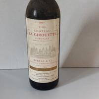 1967 vino rosso Château La Girouette Bordeaux
