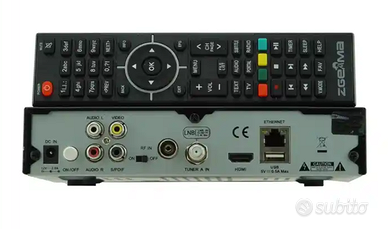 DECODER ZGemma H5 H265 Combo DVB-S2/DVB-T2-Enigma2