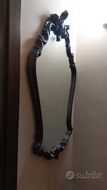 specchio in legno anni 60 70