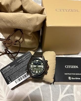 Orologio citizen  pro master land jv1005-02w