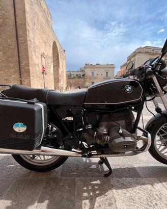 BMW R 45 originale con storia familiare pronto uso