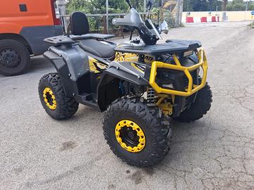 QUAD DRAGON 125cc RUOTE 8 GANCIO TRAINO